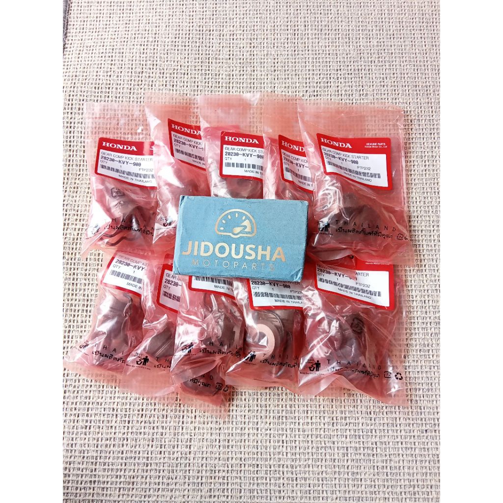 JDS Thailand (( GROSIR 10 )) Gigi Pinion Starter Only KVY Beat Scoopy Karbu Vario 110 Carbu Old Lama