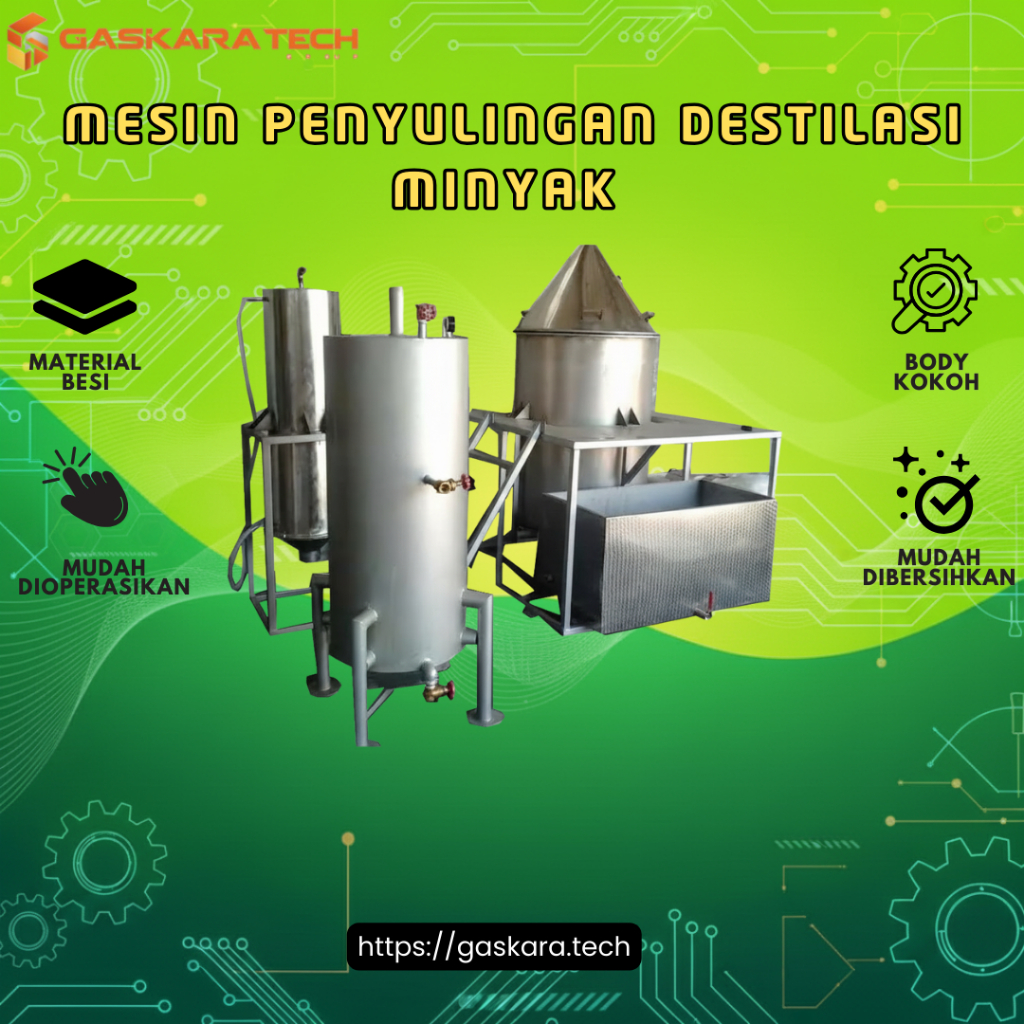 Mesin Penyulingan Destilasi Minyak Atsiri MURAH