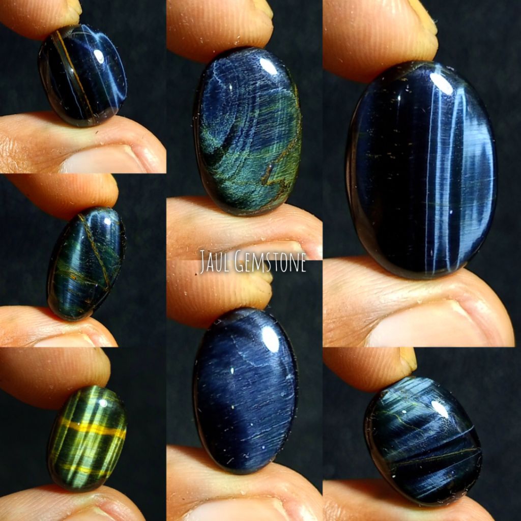 batu tiger eye biru/lostun batu tiger eye blue super natural/batu tiger eye biru klep biru super/bat