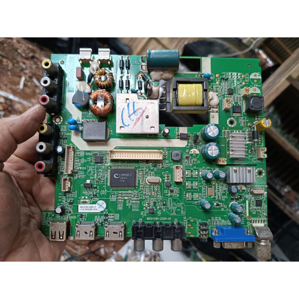 MAINBOARD MESIN TV SANYO LE24S8000