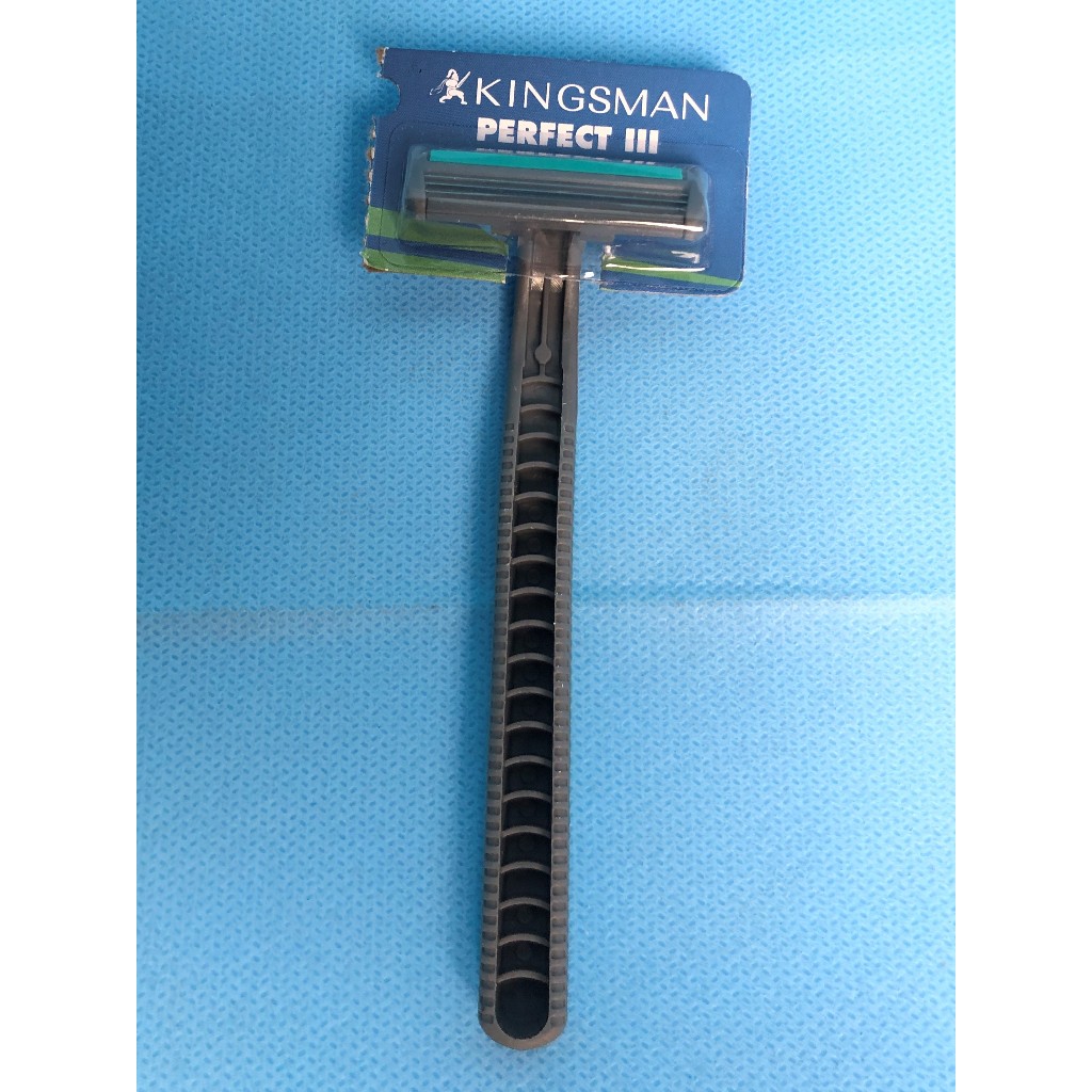 Cukuran Kumis Jenggot Kingsman Perfect 3 Mata Pisau Tajam 2 pcs