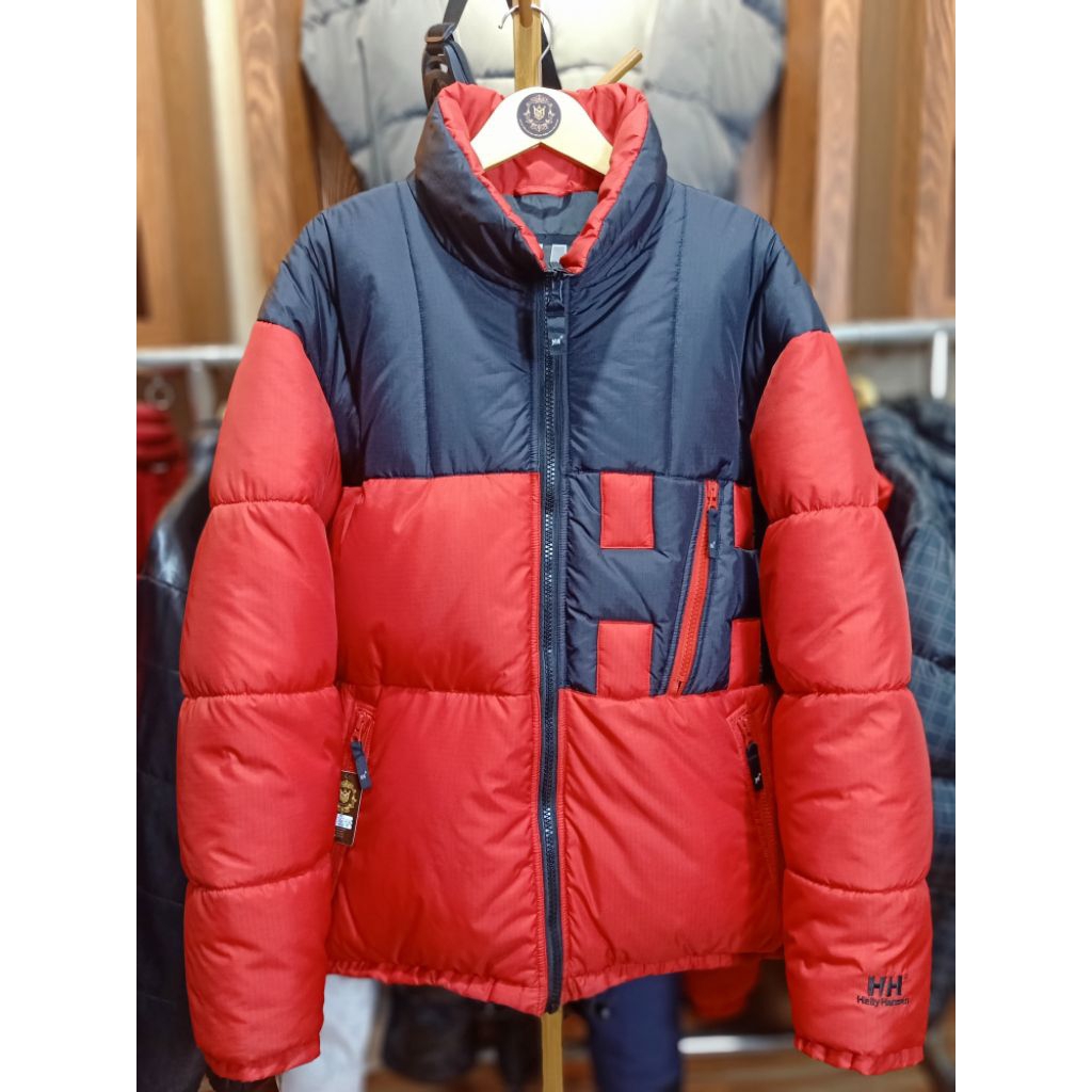JAKET BULU ANGSA HE LL Y HANSEN VINTAGE DOWN JACKET