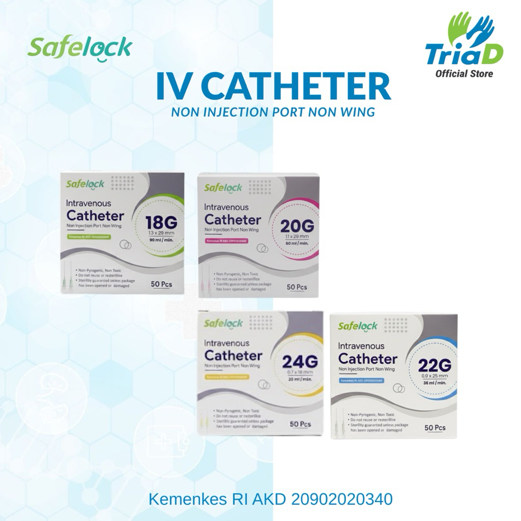 IV CATHETER SAFELOCK