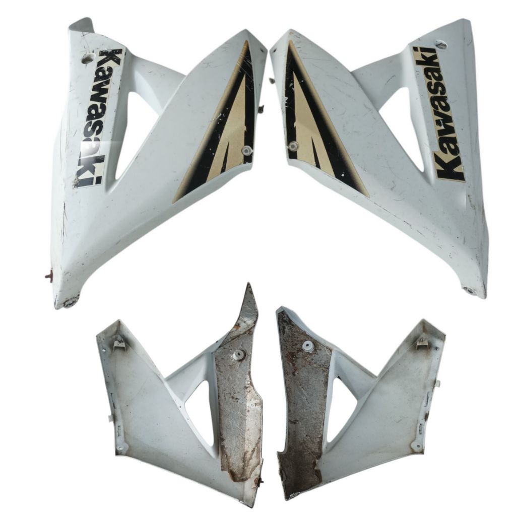 sambungan fairing kawasaki ninja rr new 150 fairing bawah ninja 150 rr new original undercowl kawasa