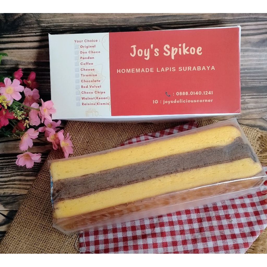 Oleh2 khas surabaya/Lapis Surabaya/Spiku/Spikoe dengan resep kuno