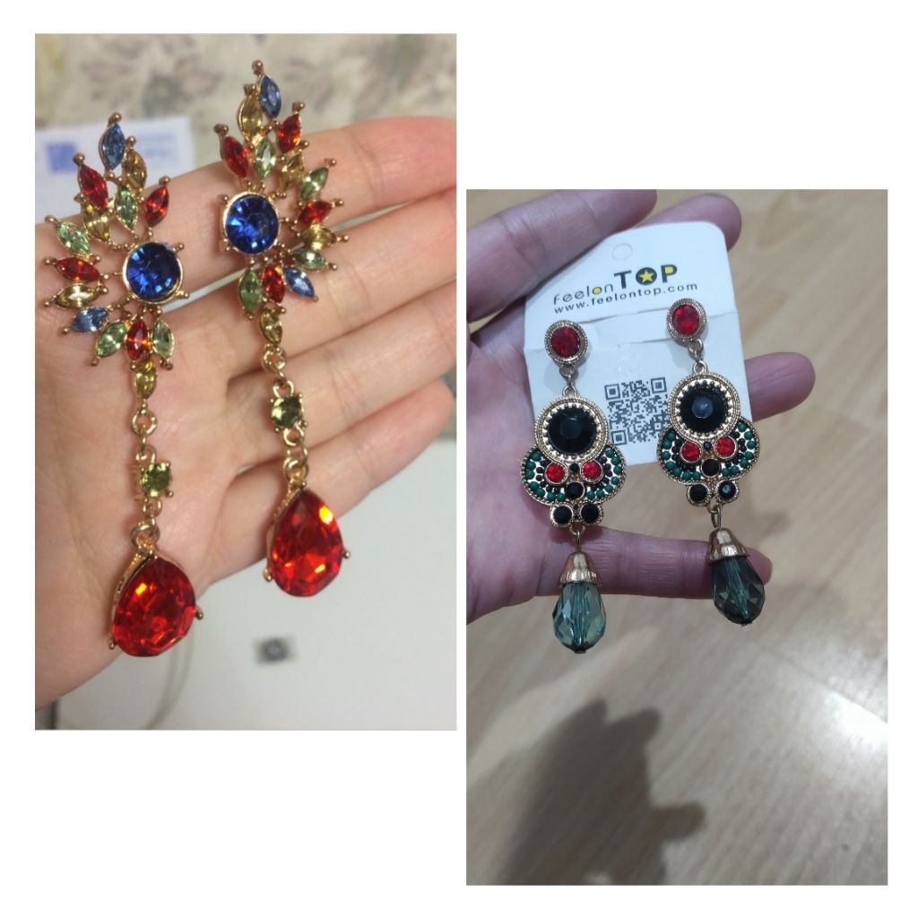 Anting Kristal Bohemia