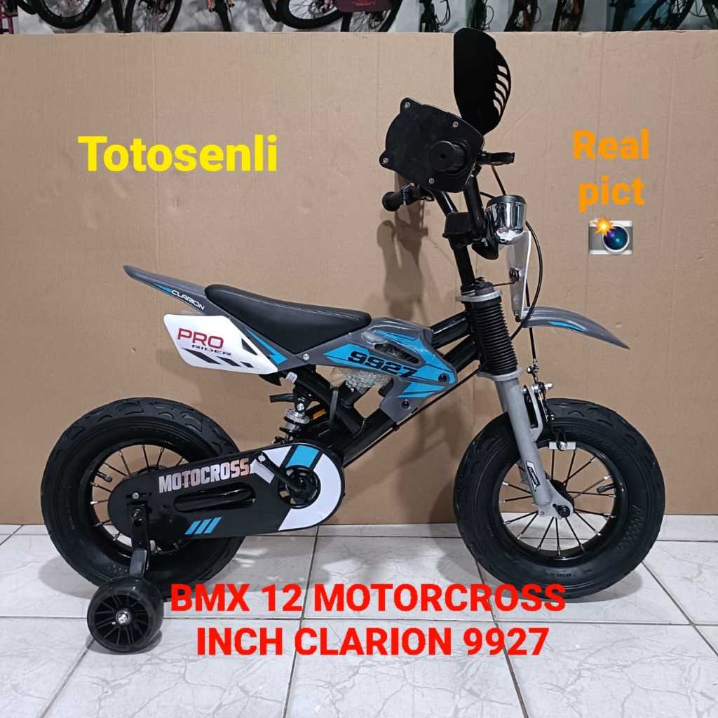 sepeda anak bmx 12 inch motorcross monster trail sepeda anak laki laki bmx 12 inch clarion 9927