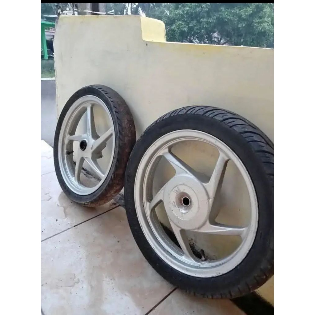 Velg racing depan belakang motor Honda Beat Scoopy Vario spcy original cabutan motor
