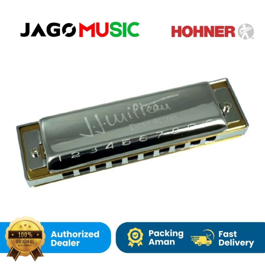 Hohner J.J. Milteau Signature Edition 10-hole Harmonika Hohner JJ Milteau