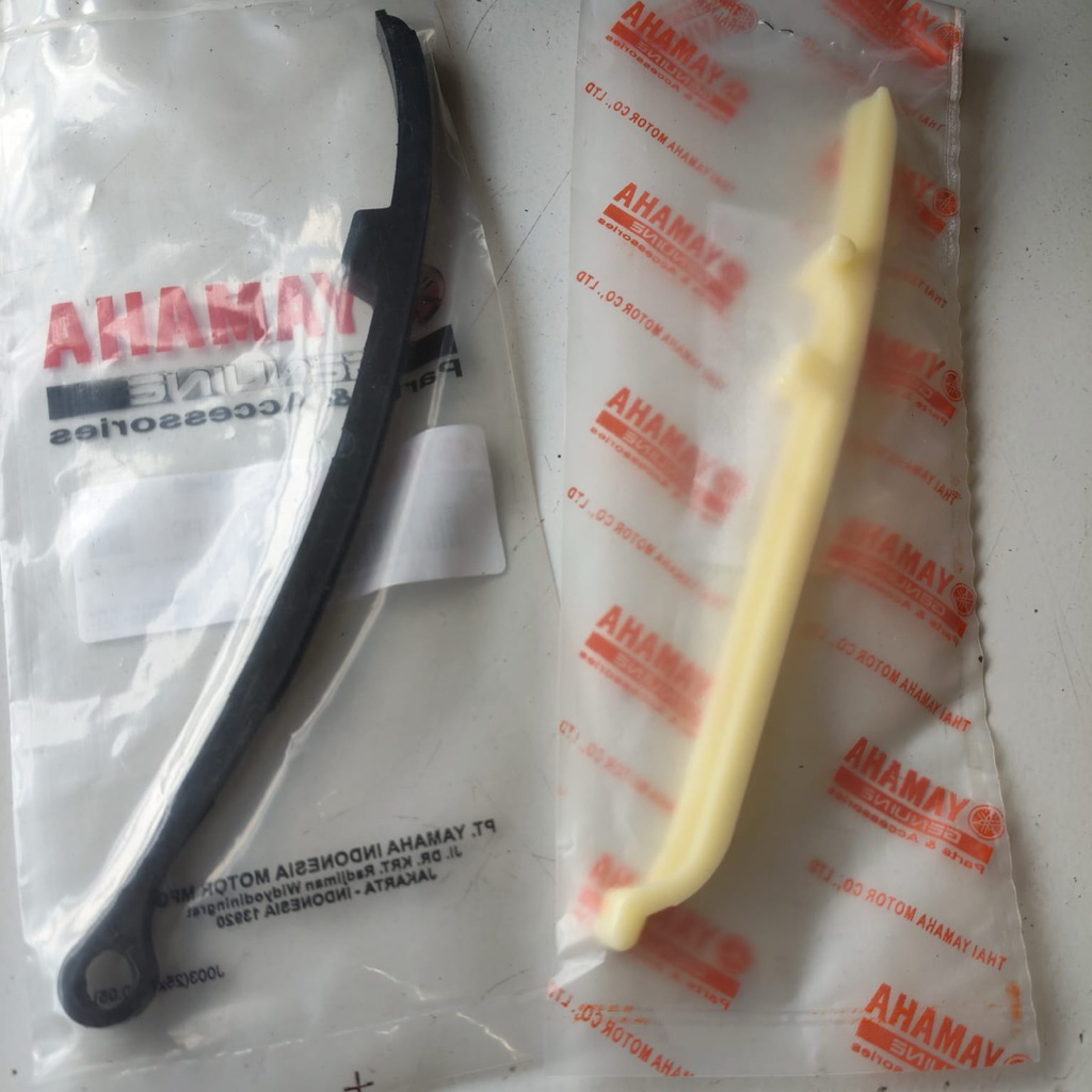 55S-E2241-00 Karet Tensioner Atas Bawah Jupiter MX Old New Guide Stopper Vixion Old original 5YP-E22