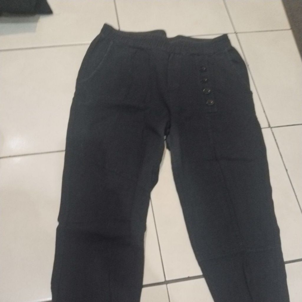 celana 7/8 wanita bigsize jumbo
