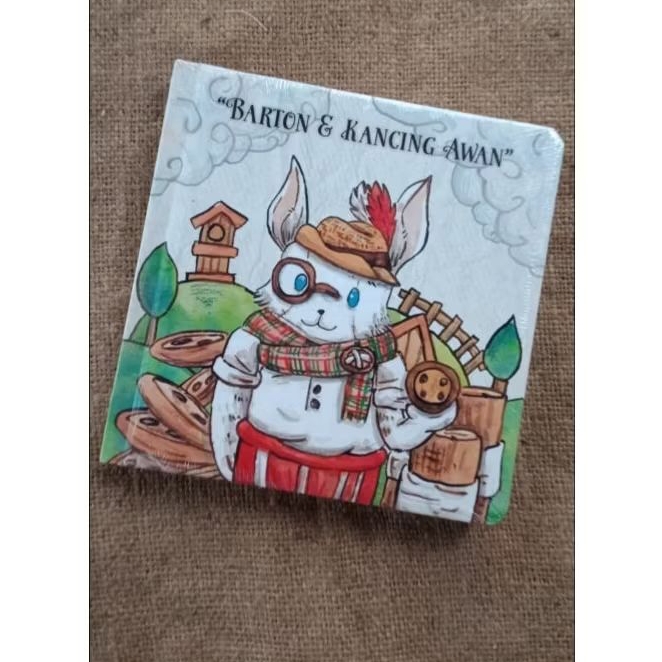 Boardbook Cerita Anak: Barton dan Kancing Awan