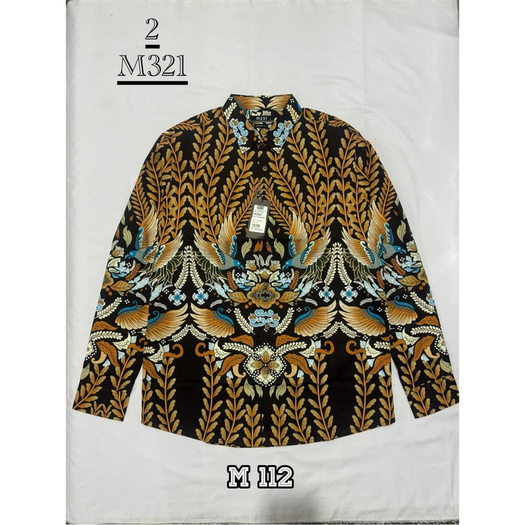 Batik pria lengan panjang original