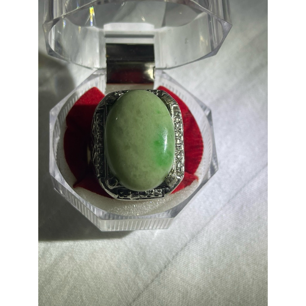 Giok Burma tipe A Green