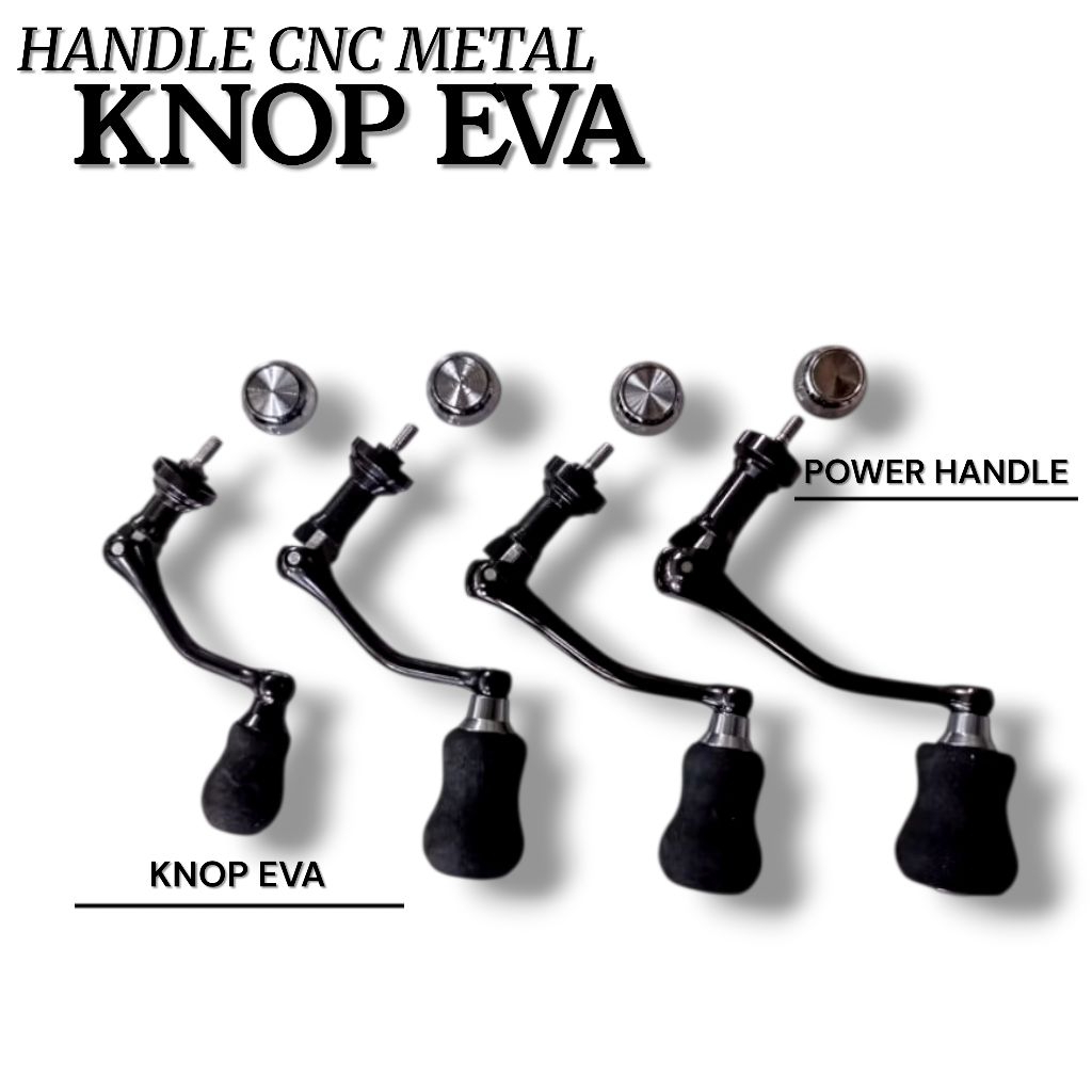 Sperpart Handle Reel Pancing PH Power Handle CNC Metal Knop eva