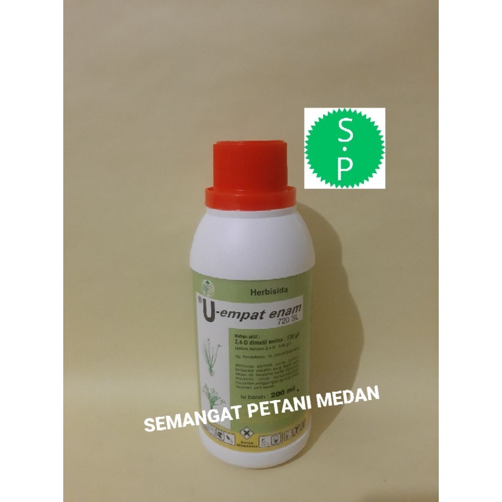 U-EMPAT ENAM 720 SL 200 ML HERBISIDA SISTEMIK