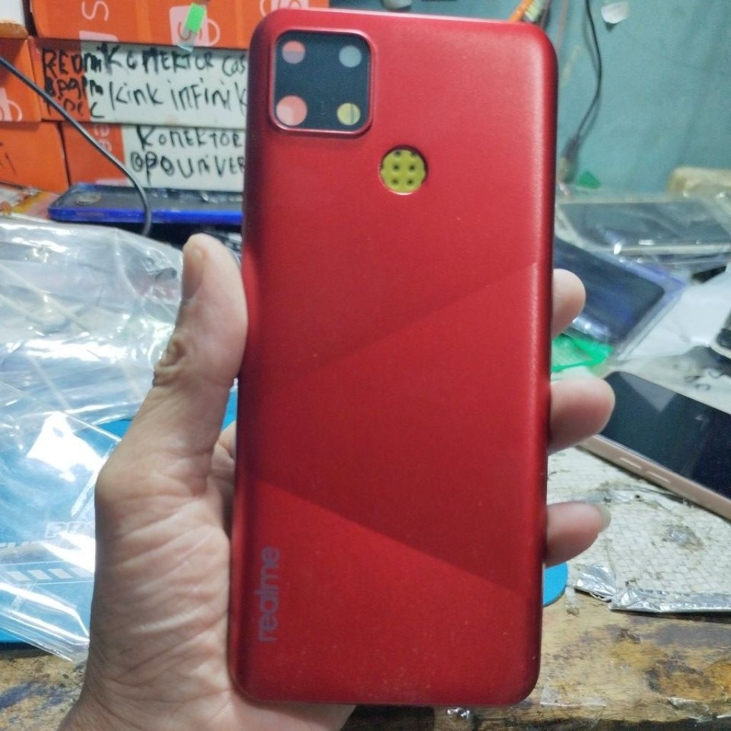 bekdor Realme c12 baru mulus+ tombol