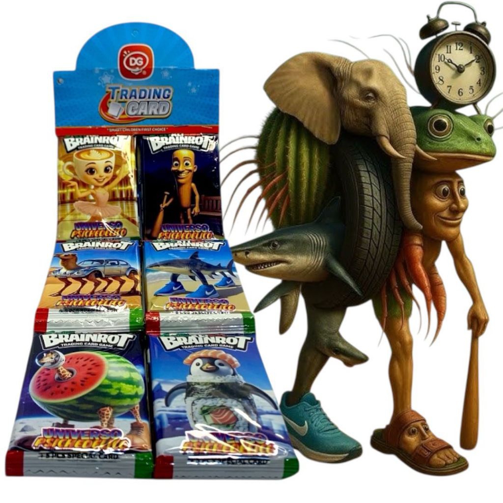 12 Sachet Kartu Anomali DG Trading Card Anomali (12 Sachet/120 Kartu)