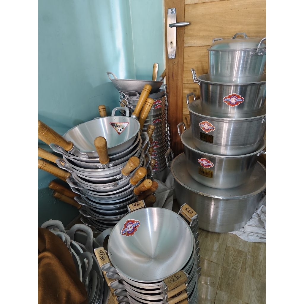 Dandang Pengukus Nasi 1 kg & 2 KG / Langseng / soblok Super Tebal Alumunium anti bocor anti karat ta