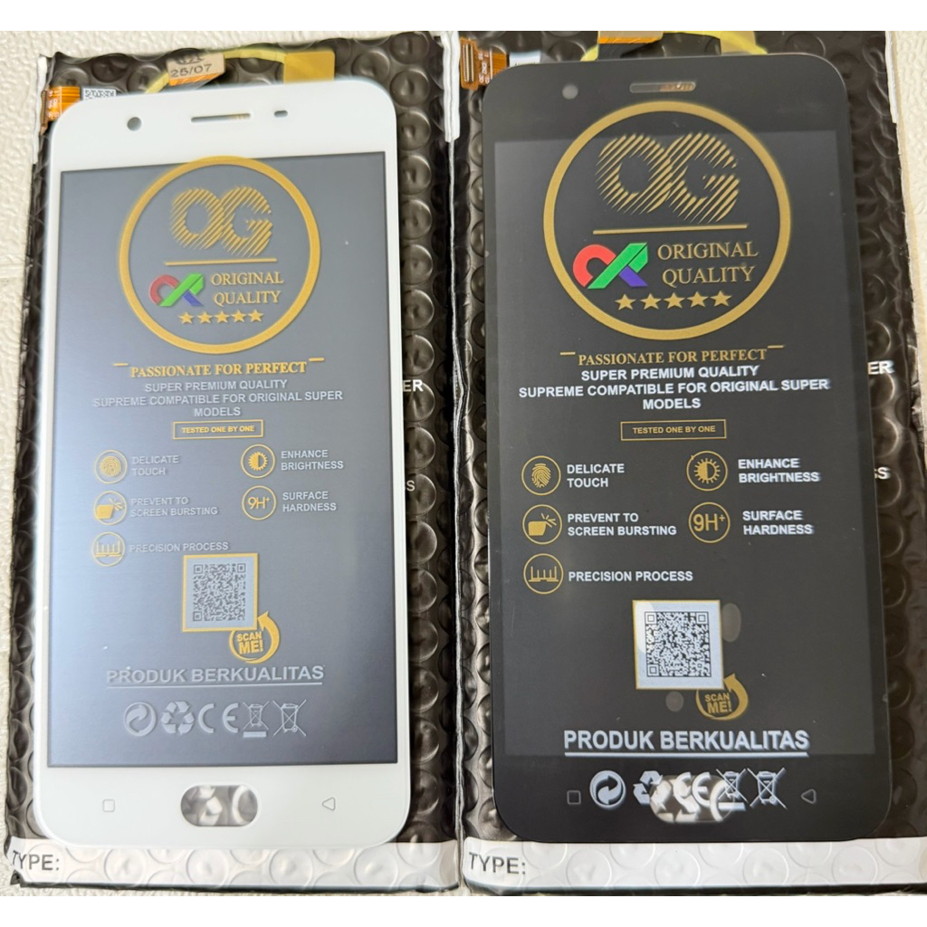 LCD OPPO A57 2016 BLACK | LCD OPPO A57 2016 WHITE OG SUPER