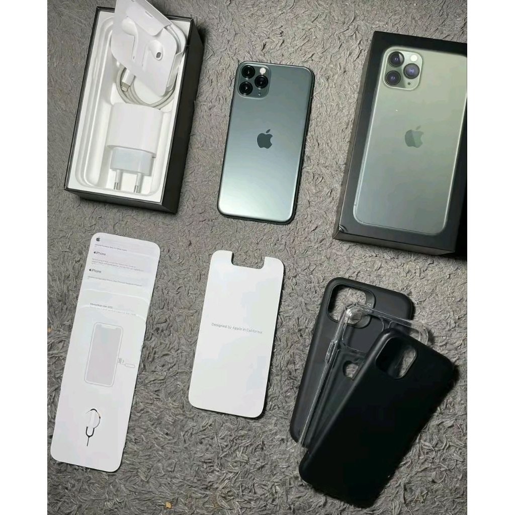iPhone 11 Pro Second 256GB - Baterai 90%+, iCloud Aman, LCD & Casing Ori