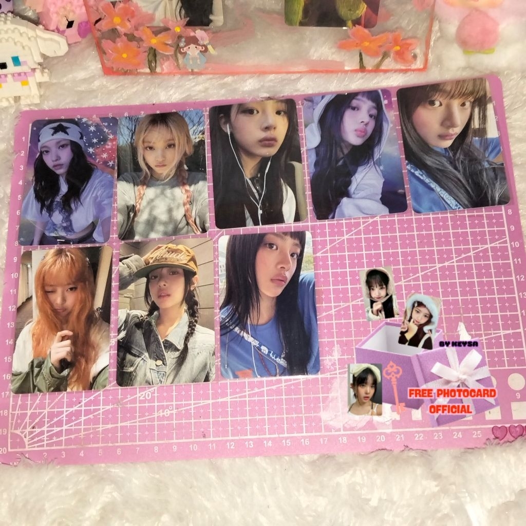 [FREE PHOTOCARD OFFICIAL] PHOTOCARD OFFICIAL NEWJEANS  (album ver)