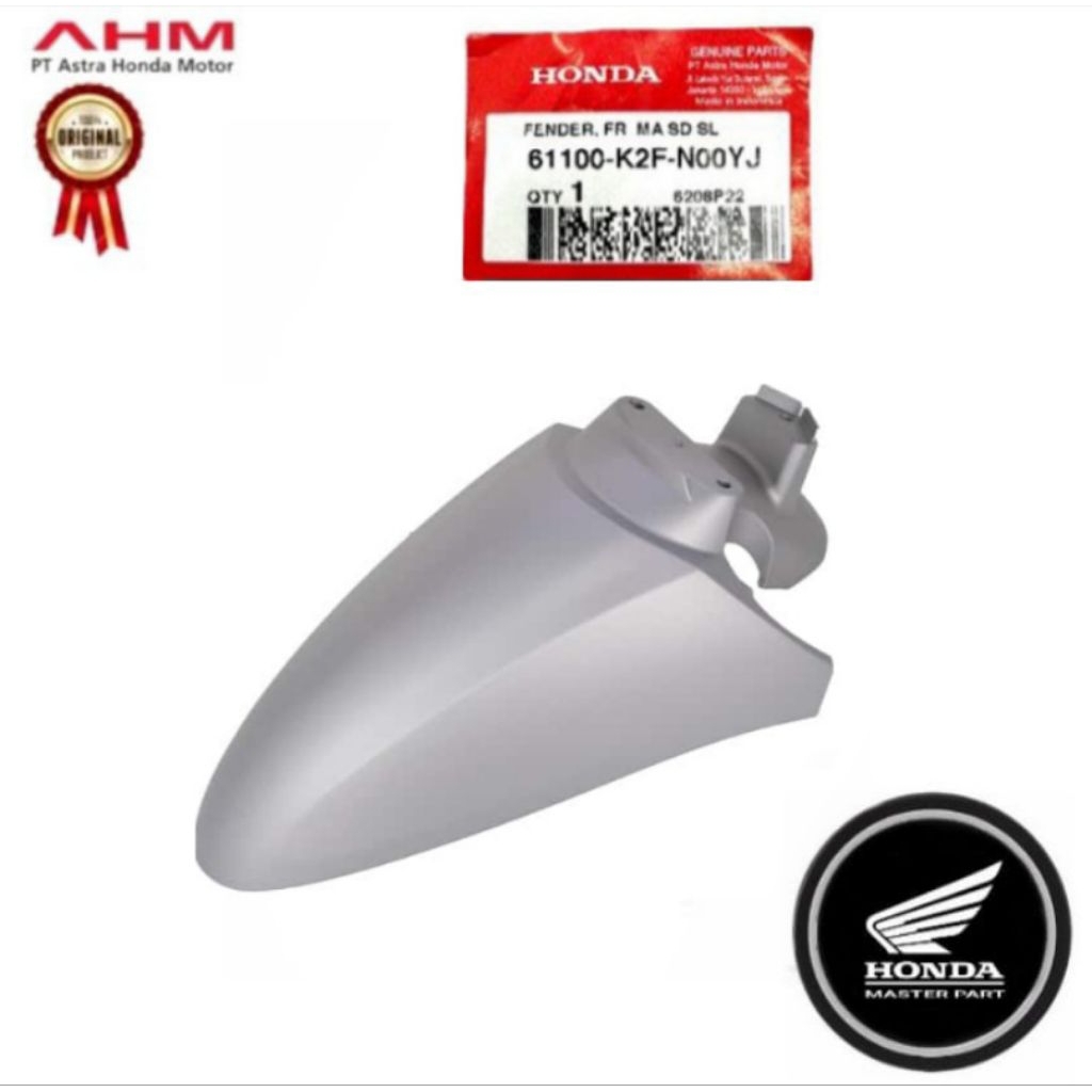 Spakbor Depan Silver Honda Scoopy K2F
