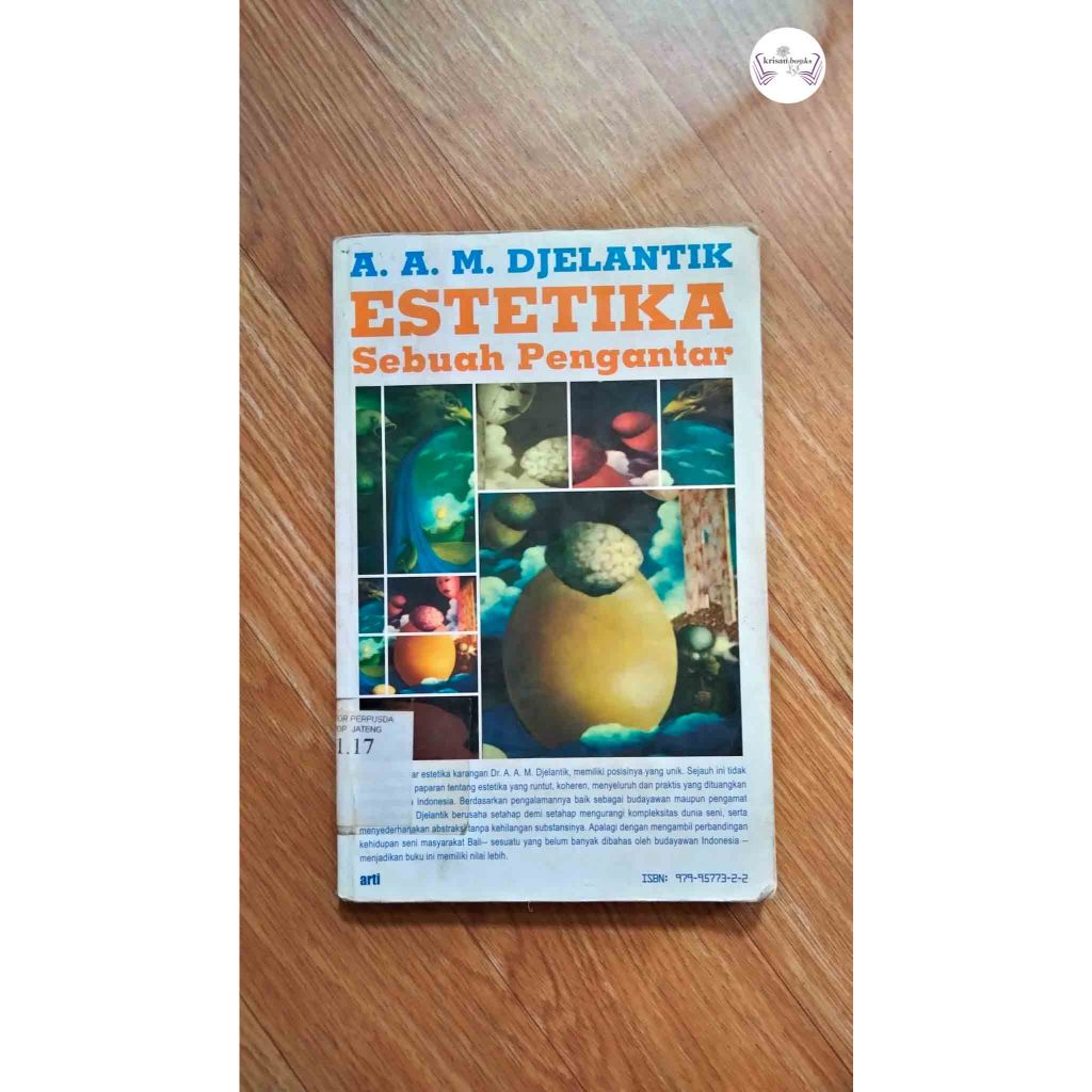 Estetika Sebuah Pengantar - A. A. M. Djelantik - arti - original bekas