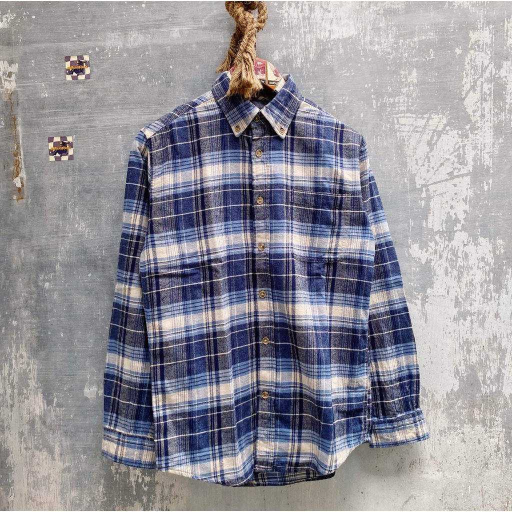 kemeja pria flanel vintage