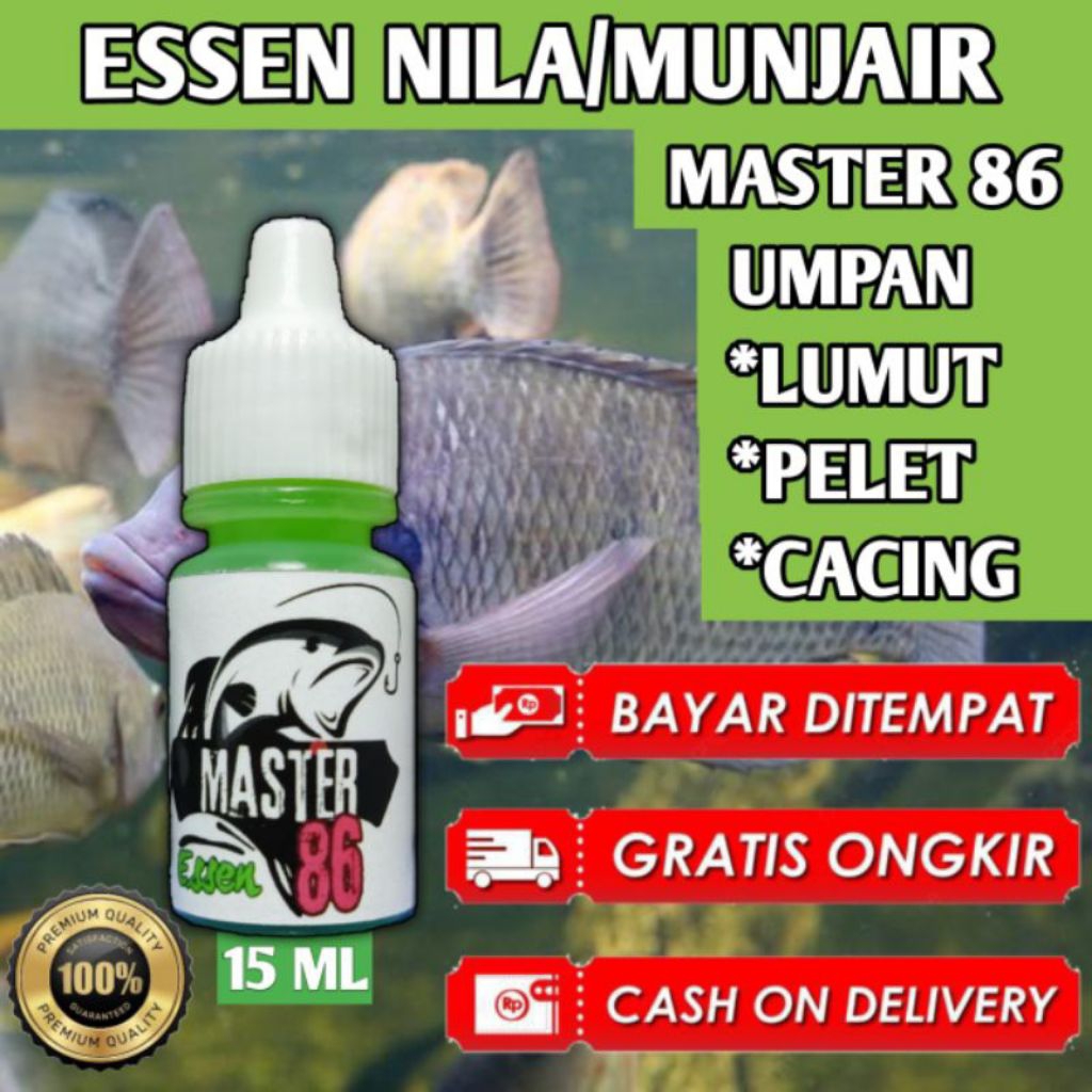 Essen Master 86 Melon Super Essen Ikan Nila Liar Mujaer Ikan Mas Ikan Lele Ikan Super Babon Esen 15m