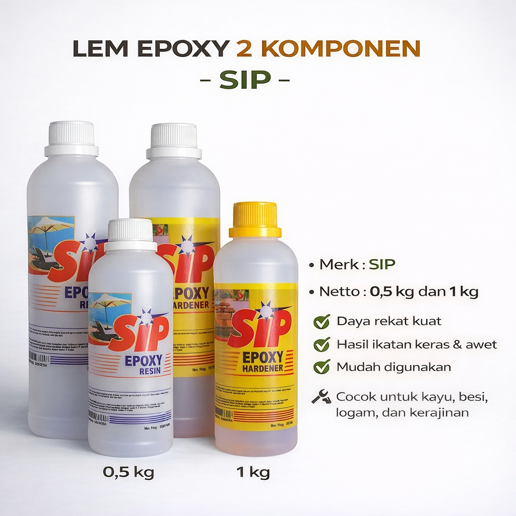 Lem Sip Epoxy 2 Komponen