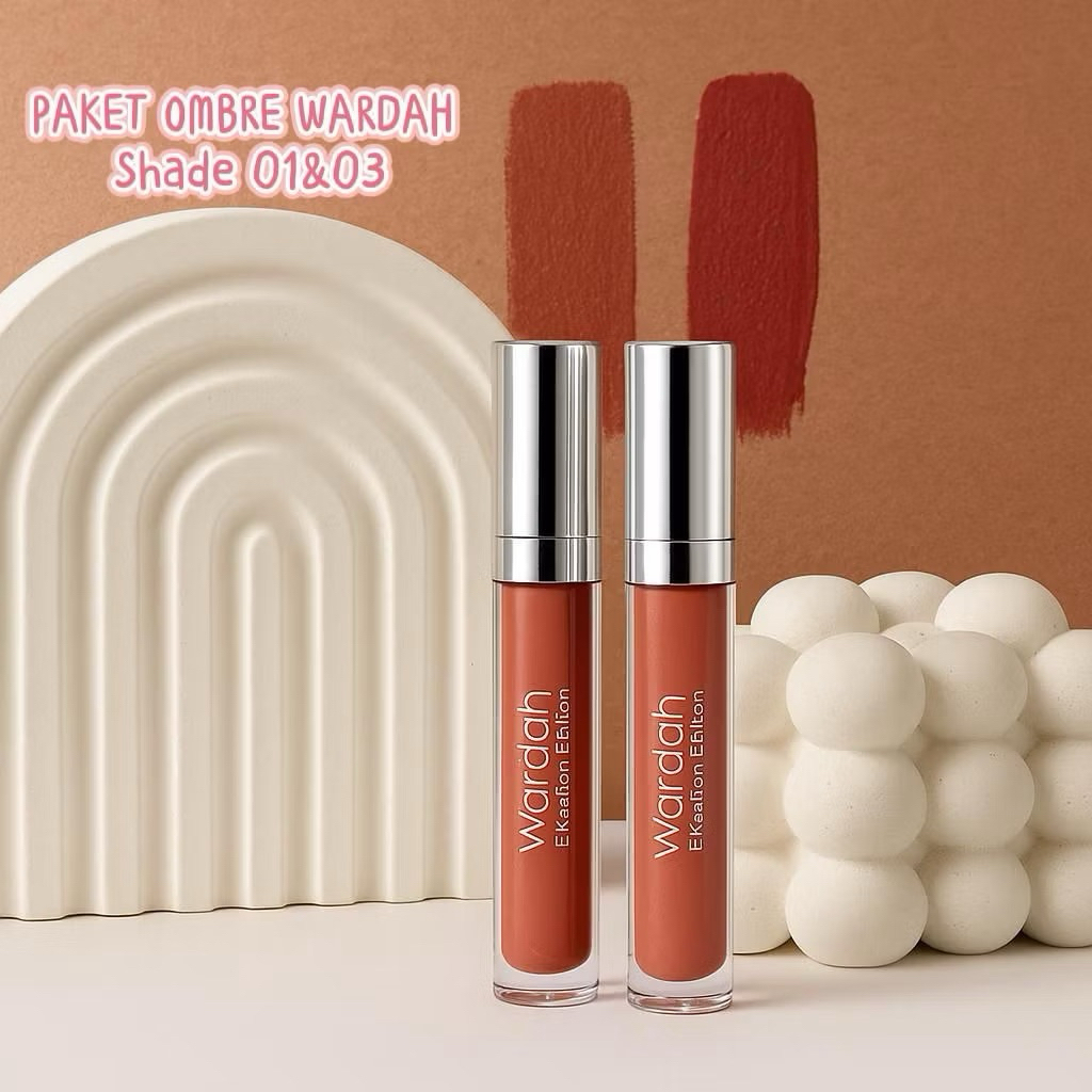 PAKET LIPSTIK WARDAH MATTE OMBRE