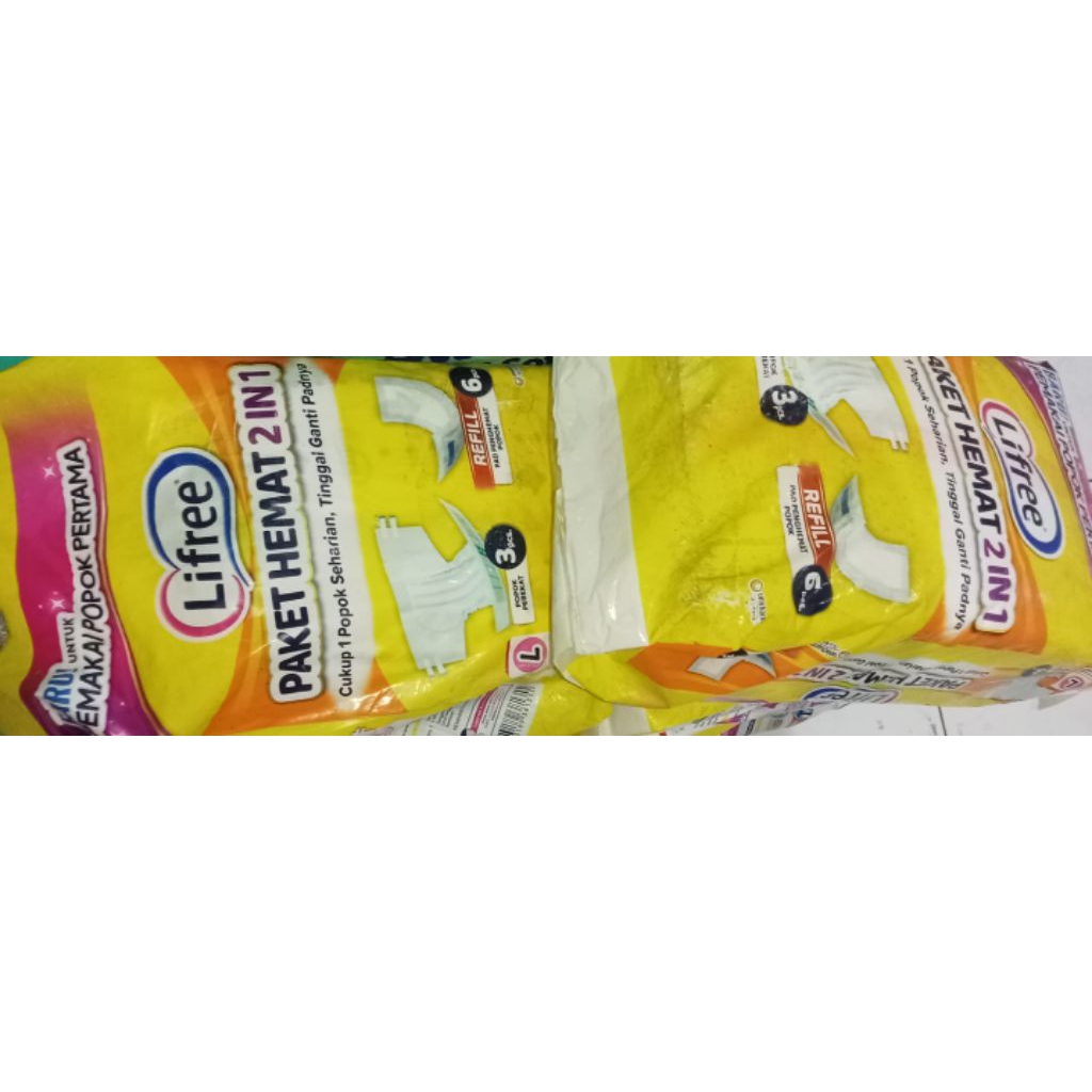 pempes dewasa/ popok lansia ukuran L type perekat