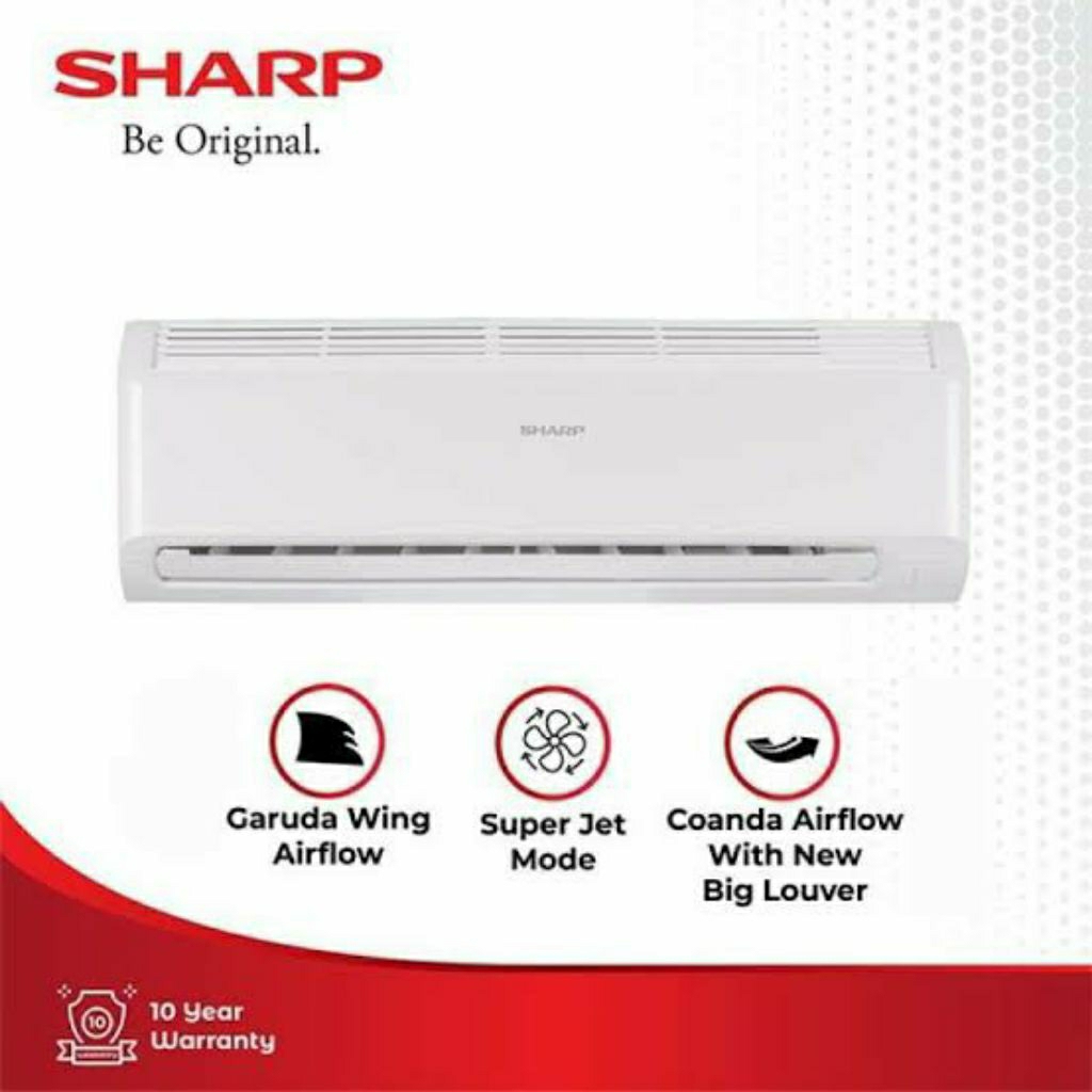 indoor AC Sharp 1/2pk 5bey penganti indoor yang rusak