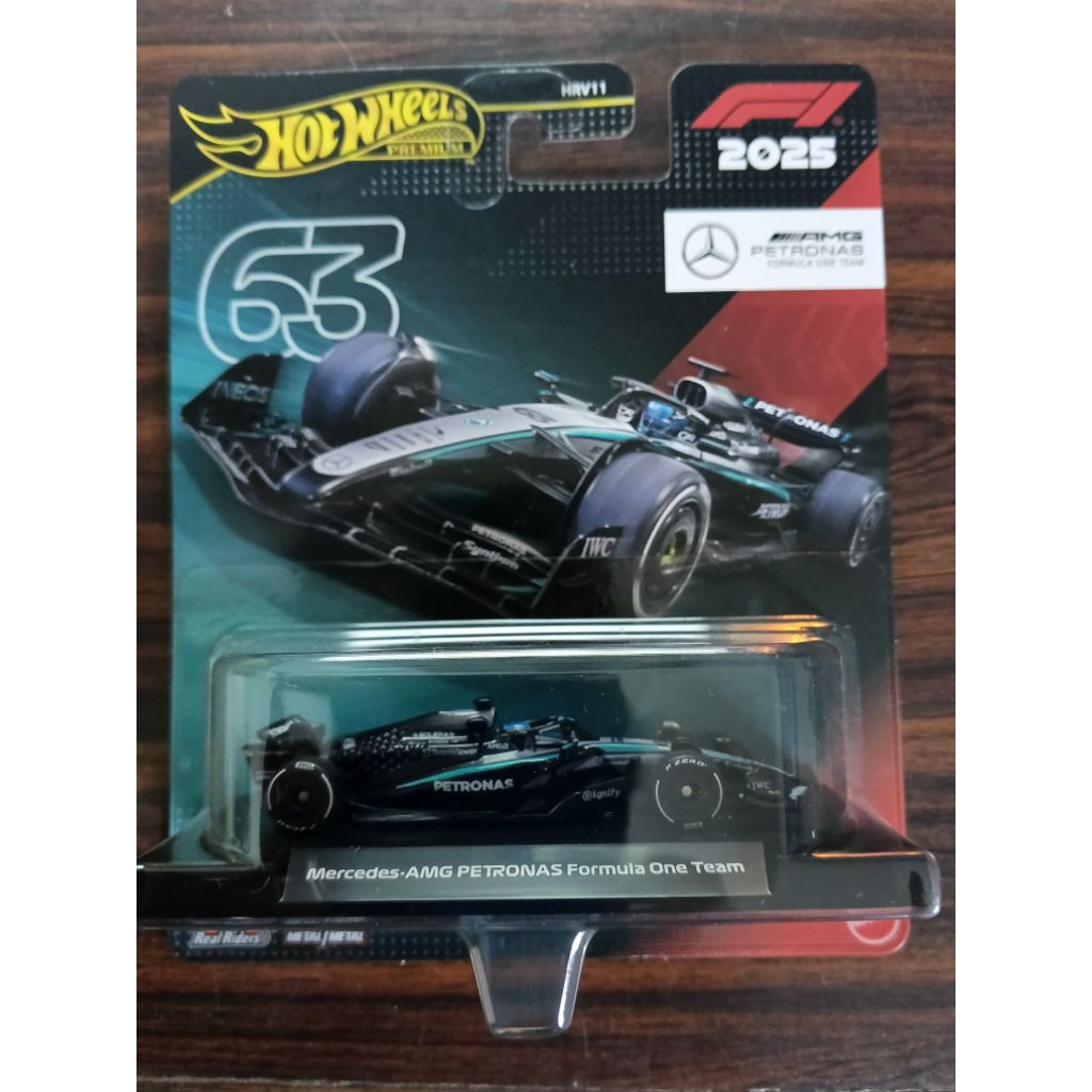Hot Wheels F1 Premium Mercedes Petronas #63 George Russell