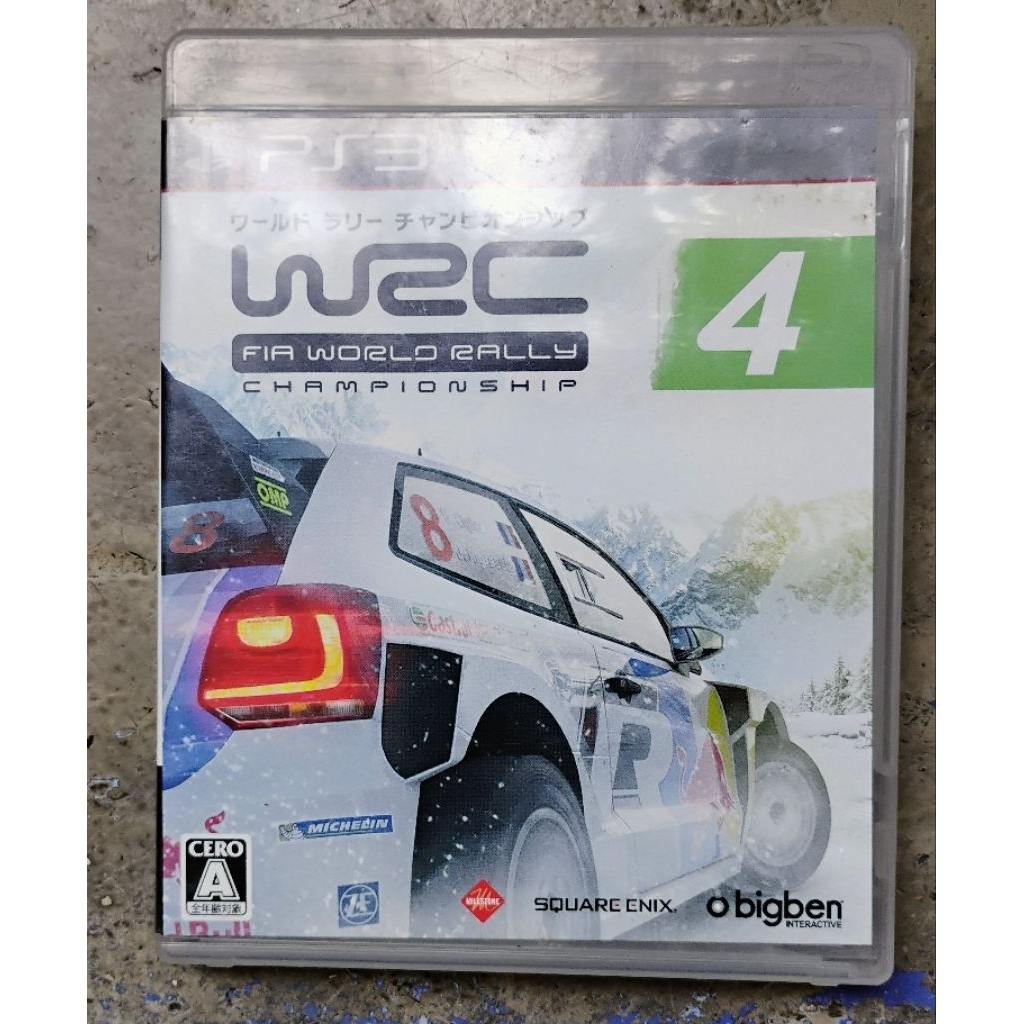 BD KASET PS3 WRC 4 CHAMPIONSHIP