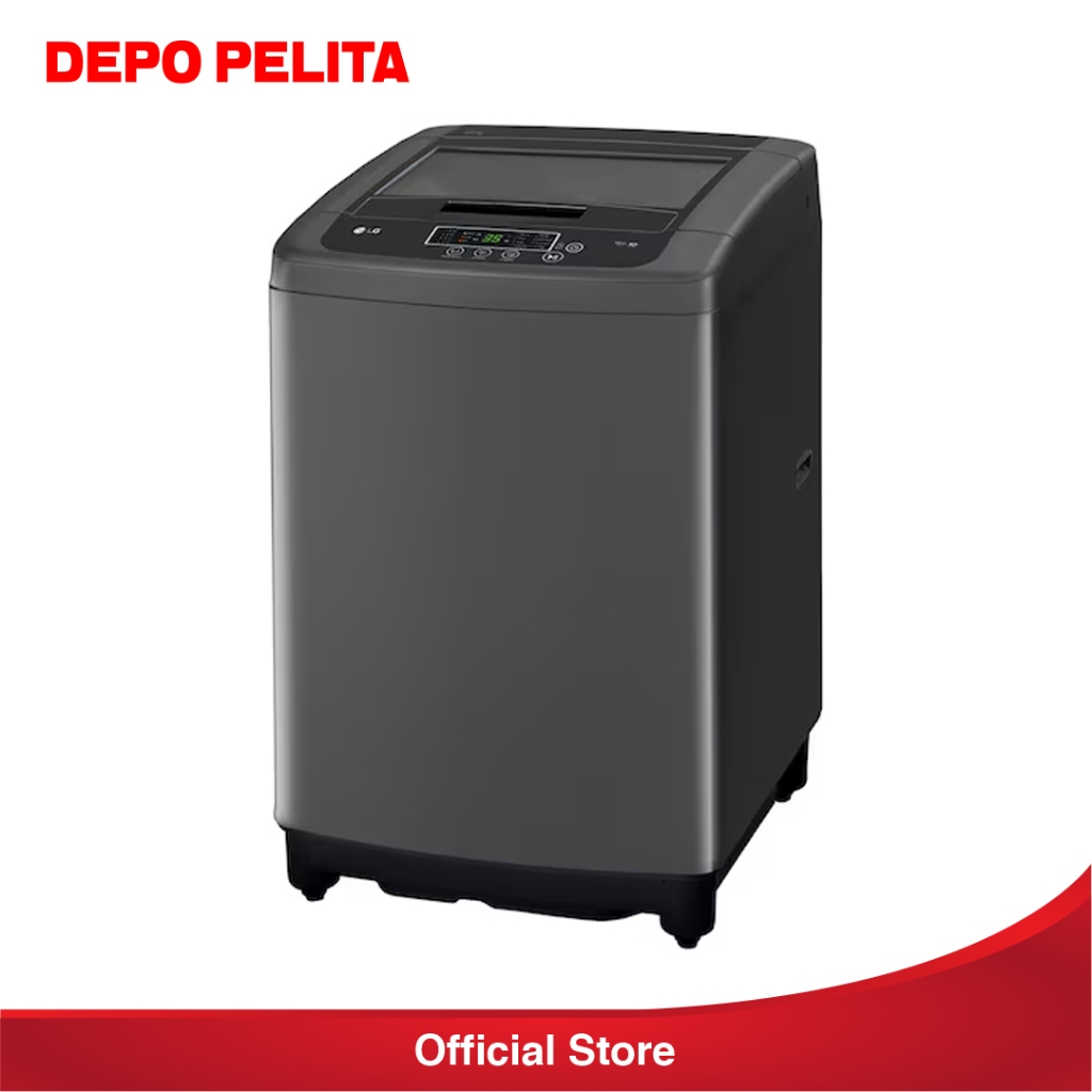 LG Mesin Cuci 1 Tabung 12Kg T2312VSPB / Top Load T23-12VSPB 12 Kg