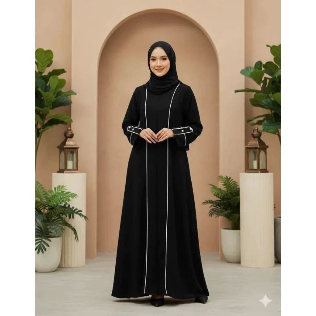 Gamis Abaya Syarifa Gamis Abaya Gamis Muslimah Gamis Daily Gamis formal Gamis Abaya Kekinian Gamis A