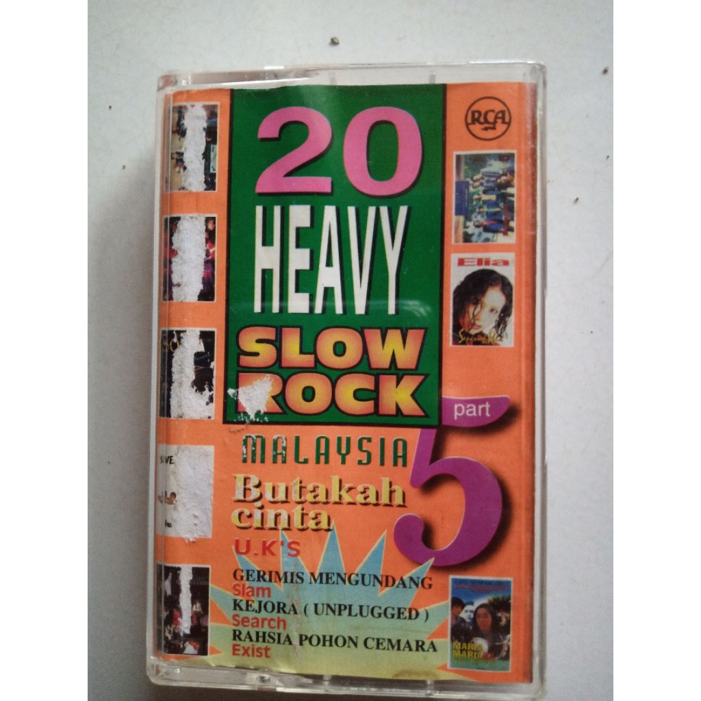Kaset Pita 20 Heavy Slowrock Malaysia Vol. 5