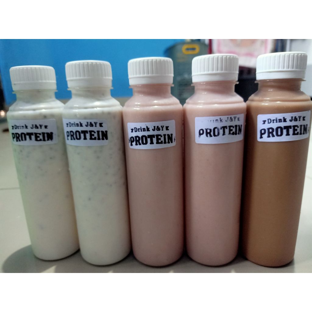 Susu Olahan Drink Protein J&Y dari putih telur