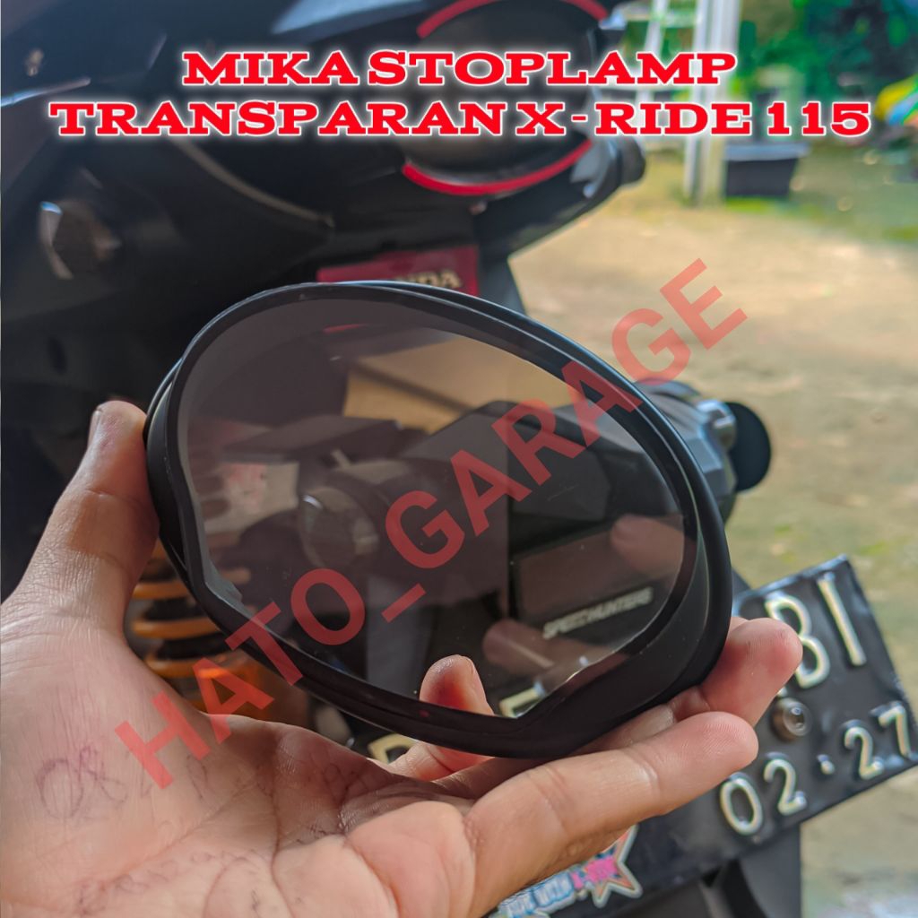 Mika Lampu Belakang X-Ride 115 - Mika Stoplamp Transparan X-Ride 115 - Stoplamp X-Ride 115
