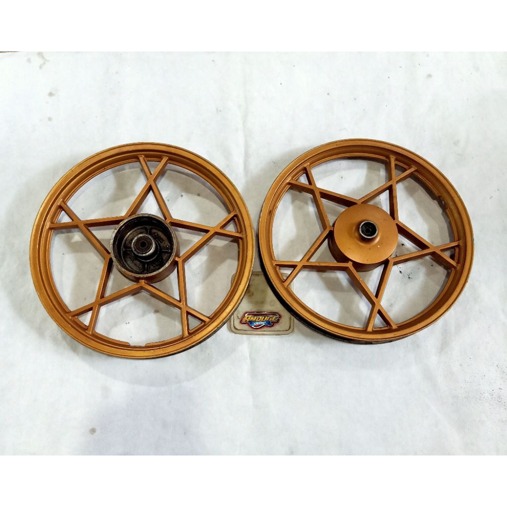 velg pelek pelk palang bintang cast wheel rim ring 17 merk mitsuyo japan for Suzuki