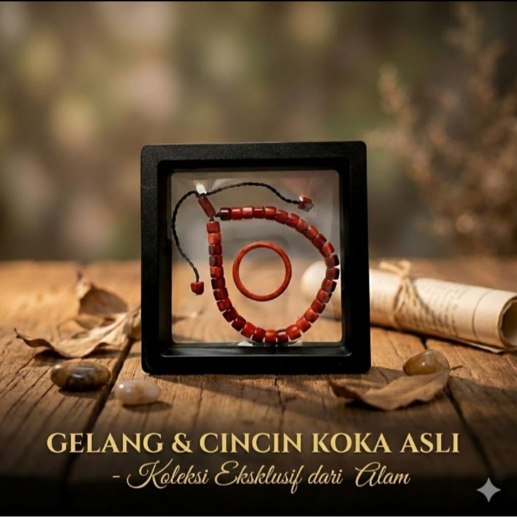 Gelang & Cincin Kokka Asli 33 BUTIR