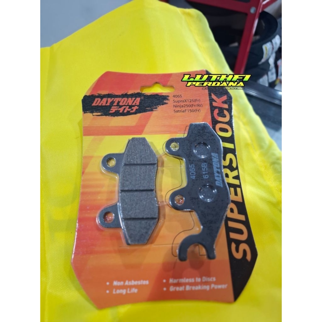 DAYTONA BRAKE PAD KHARISMA SPIN SHOGUN 125 TORNADO SMASH