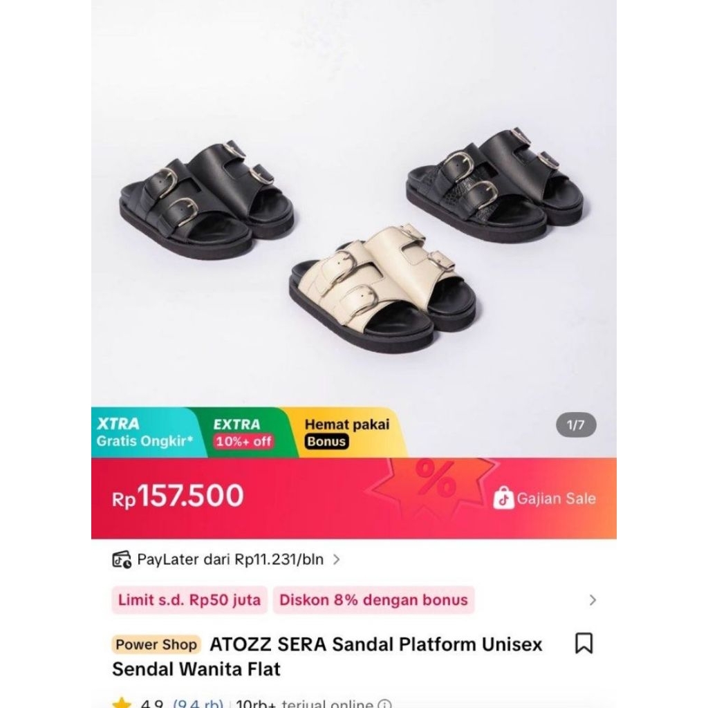 Atozz Sera Sendal Sepatu Unisex
