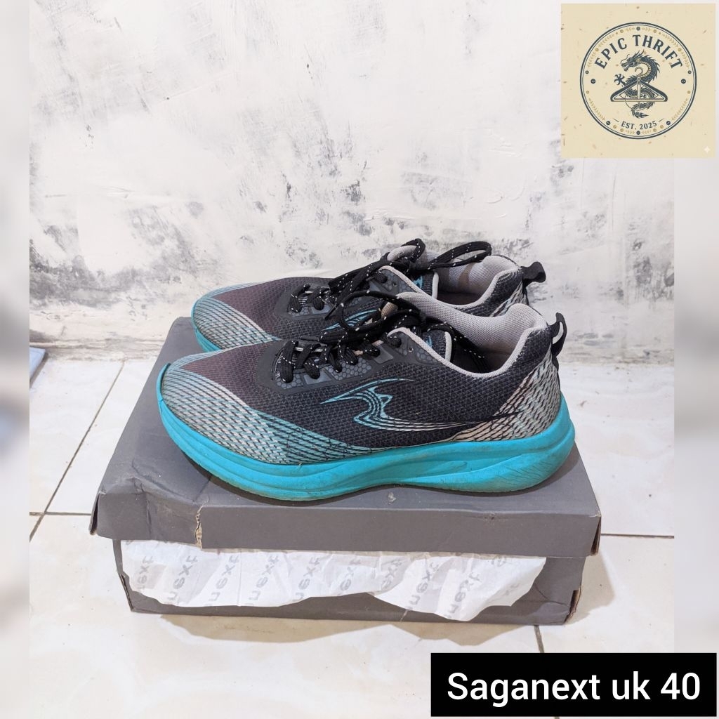 Sepatu saganext size 40 original second