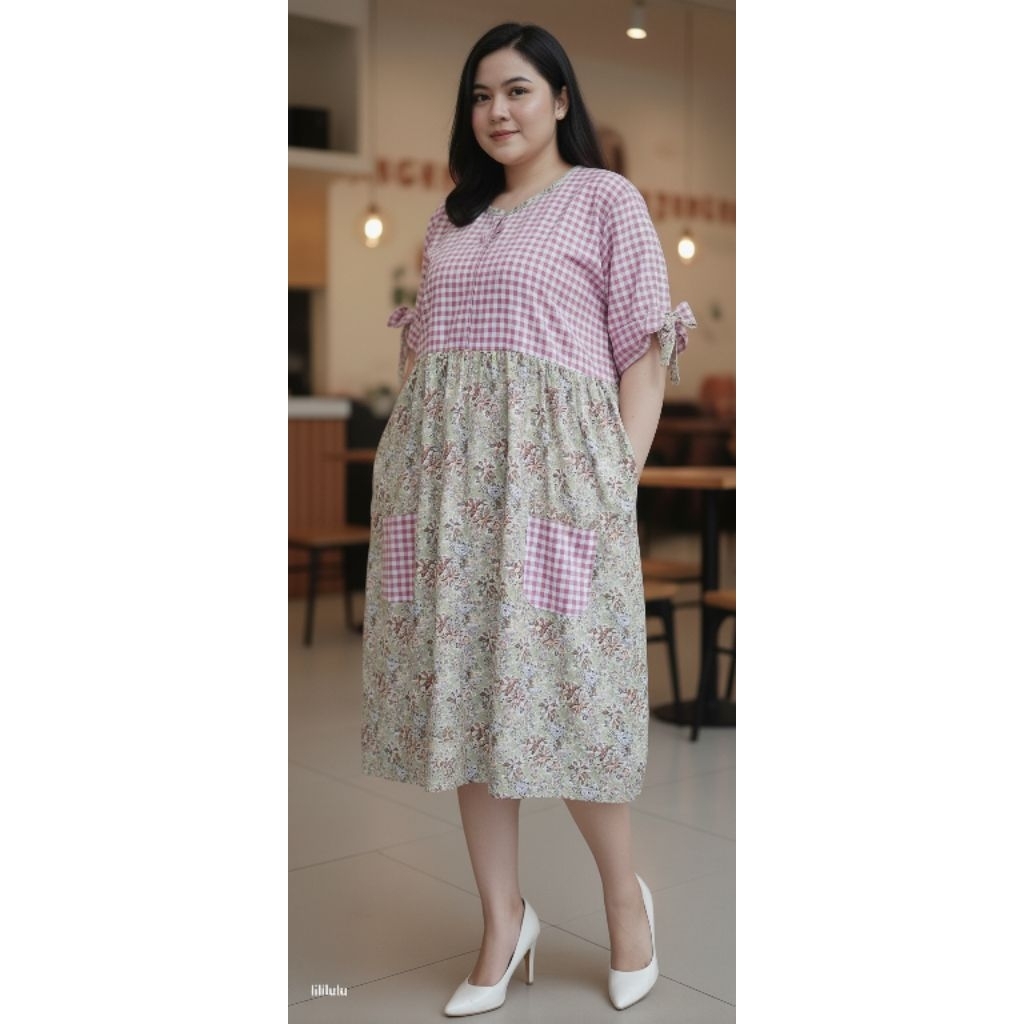 Homedress katun jepang daster katun premium