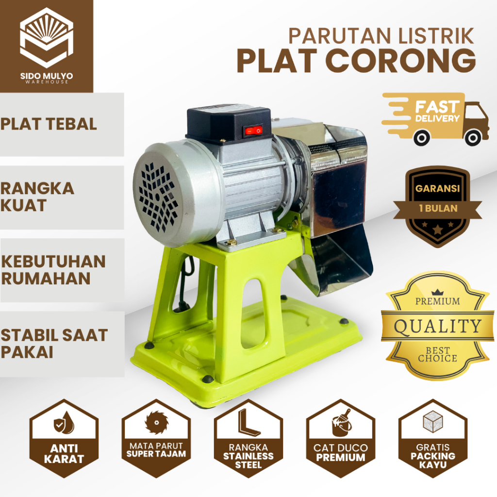 TERLARIS Parutan Kelapa Listrik Serbaguna Hemat Waktu Parut Kelapa, Jahe, Singkong, Keju Super