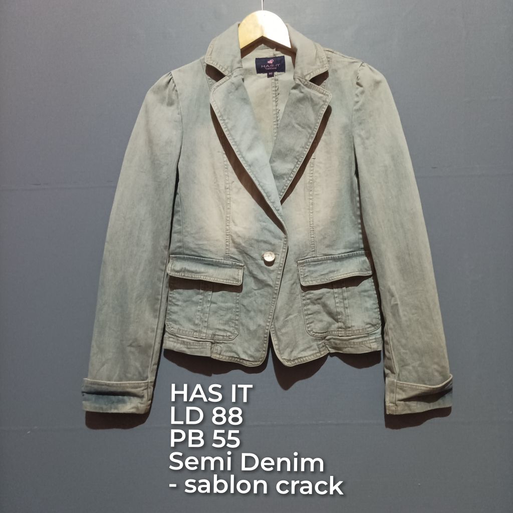 blazer wanita second brand | bekas pakai