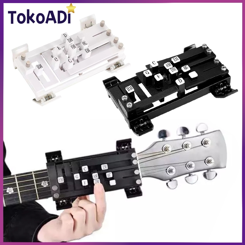 Chord Presser Alat Belajar Gitar Pemula / Alat Belajar Gitar Pemula / Chord Kunci Gitar Tombol